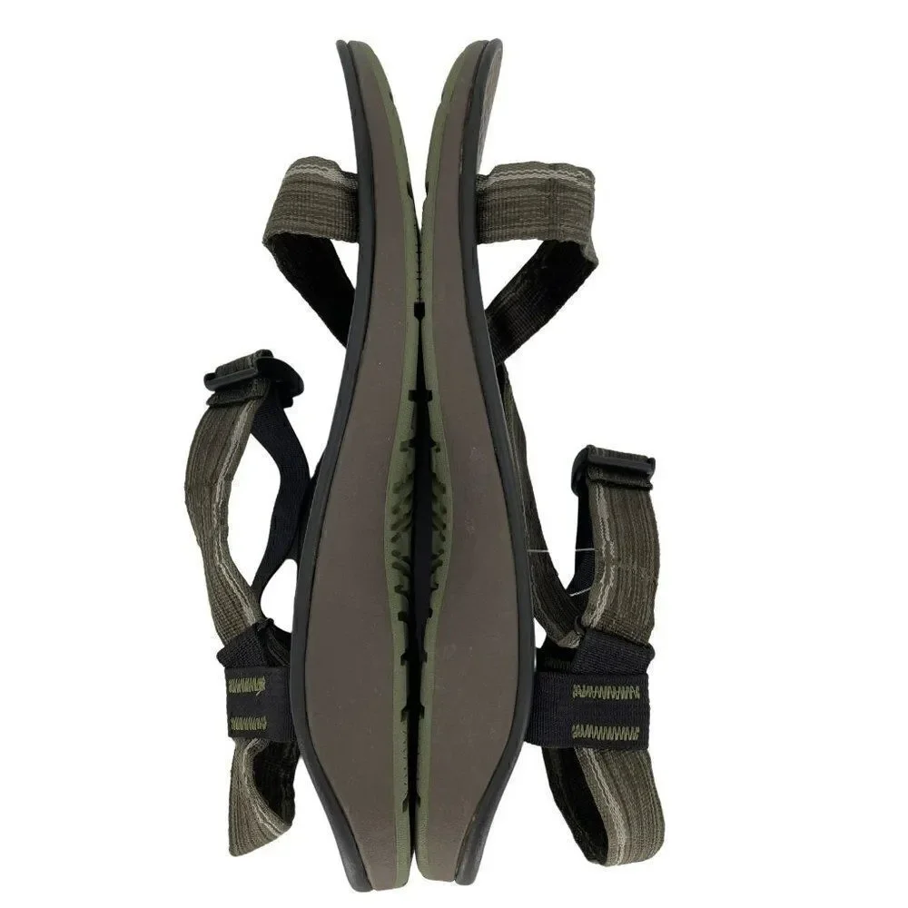 Chaco Mighty Sandals Synthetic Weave Z‎ Strap Green J103749 NWT Men 13 M